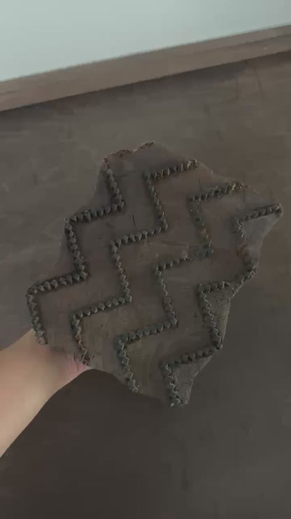 Antique Wallpaper Stamp