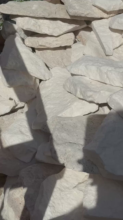 Travertine Tumbled Wall Stone